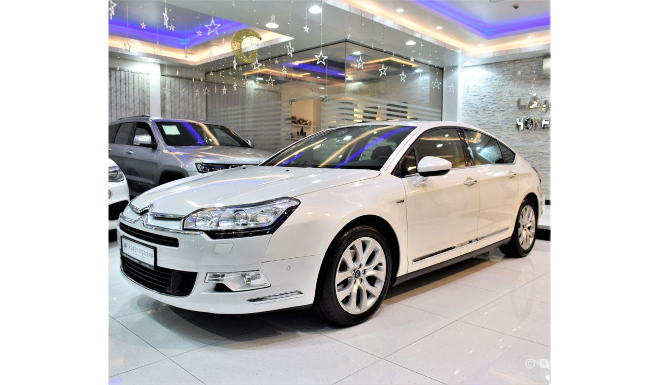 سيتروين C5 LOW MILEAGE! Citroen C5 1.6L 2015 Model!! in White Color! GCC Specs