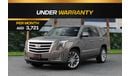 Cadillac Escalade | 3,721 P.M  | 0% Downpayment | Excellent Condition!