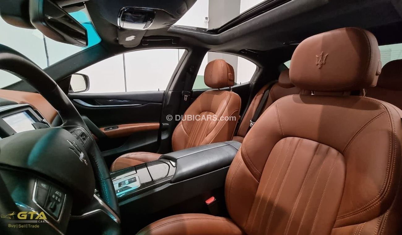 Maserati Ghibli 2016 Maserati Ghibli S Q4, Warranty, Full Service History, Low KMs GCC