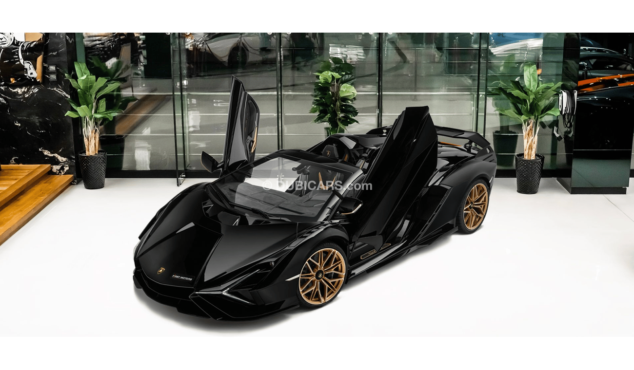 Lamborghini Sian Roadster 6.5L V-12 Naturally Aspirated Engine + eMotor
