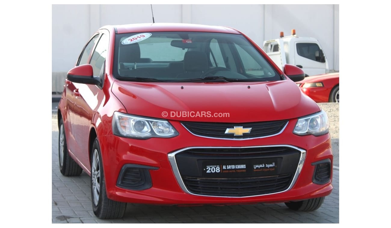 Chevrolet Aveo Chevrolet Aveo 2019 GCC RED Excellent condition without accident