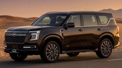 نيسان باترول ( Only For Export ) LE Platinum City 3.5TT V6 4X4 GCC 0Km BRAND NEW