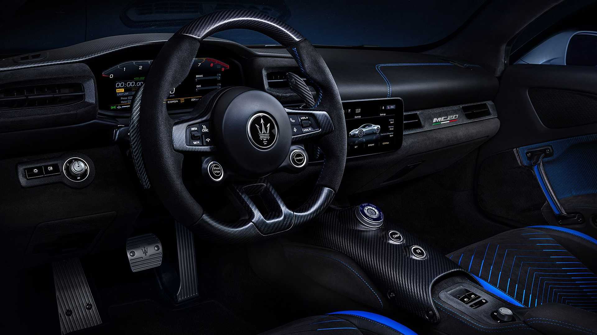Maserati MC20 interior - Cockpit