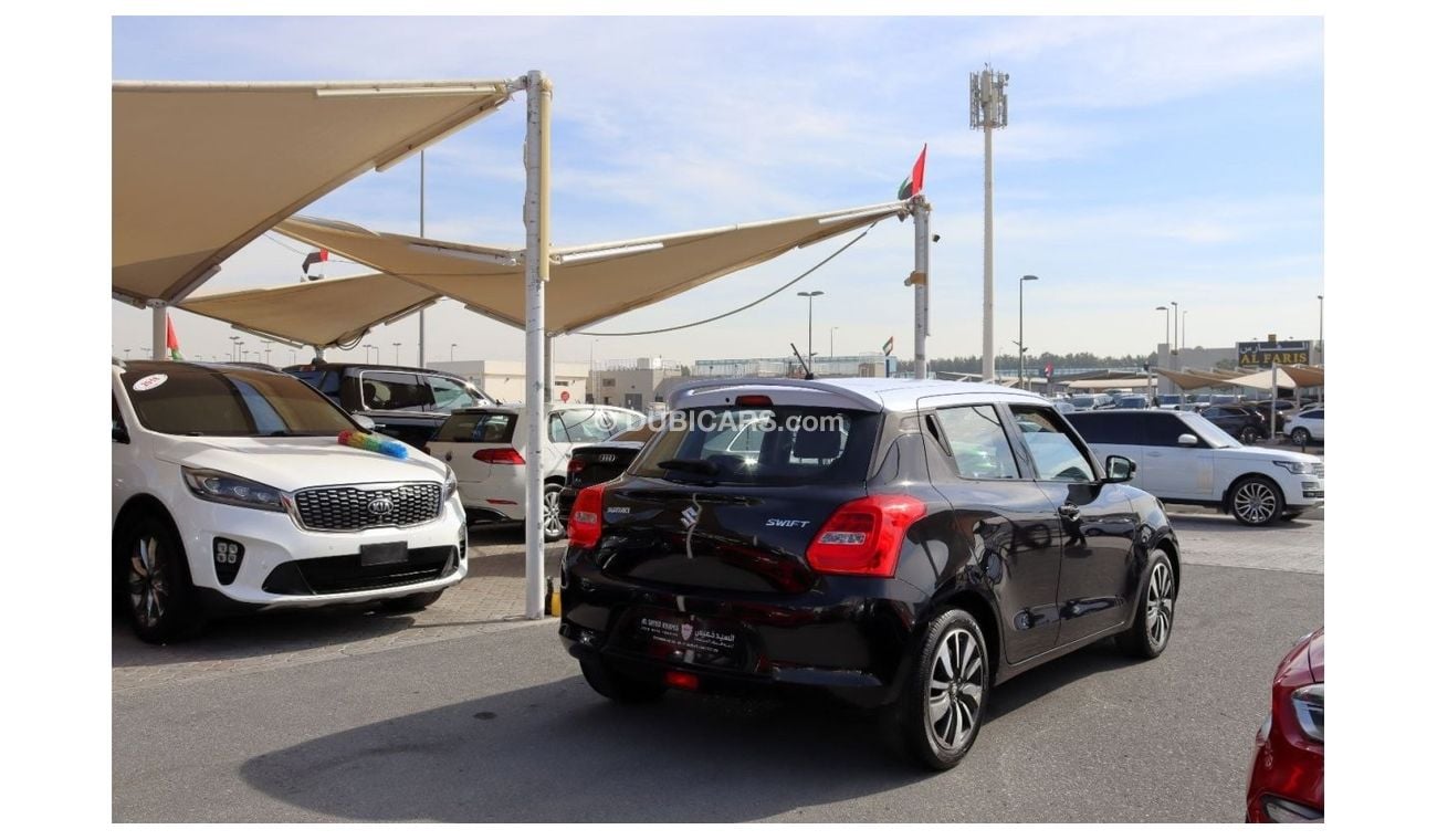 سوزوكي سويفت GLX خالية من الحوادث - خليجي - رقم واحد الفل  - مصنع اليابان - صبغة وكالة