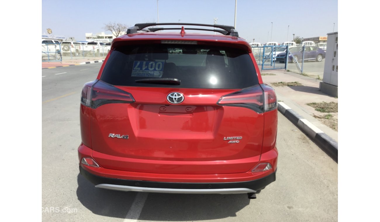 Toyota RAV4 2017 RED SE PLATINUM FULL OPTION