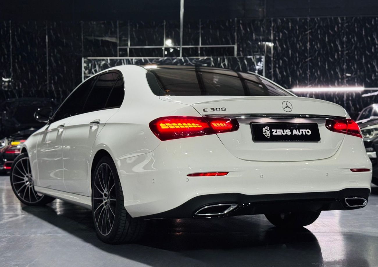 Mercedes-Benz E300 AMG 2.0L 023 Mercedes Benz E300, 2028 Mercedes Benz Warranty + Service Pack, GCC