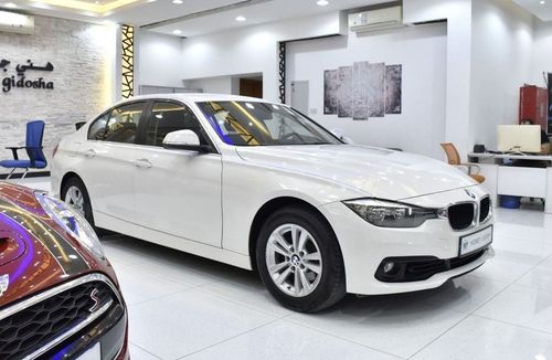 بي أم دبليو 318i EXCELLENT DEAL for our BMW 318i ( 2018 Model ) in White Color GCC Specs