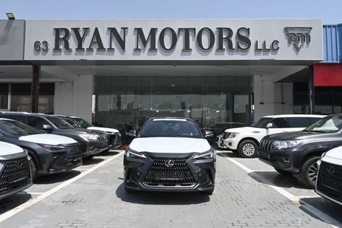 لكزس NX350h بريمير محرك هجين سعة 2.5 لتر ونظام دفع رباعي، لون سونيك تيتانيوم