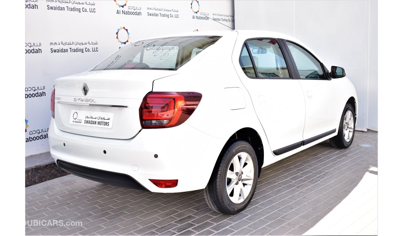 رينو سيمبول AED 644 PM | 0% DP | 1.6L SE GCC DEALER WARRANTY