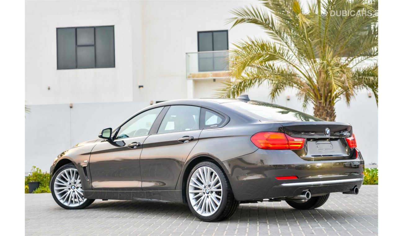 BMW 435i Grand Coupe - GCC -AED 1,939 Per Month - 0% DP