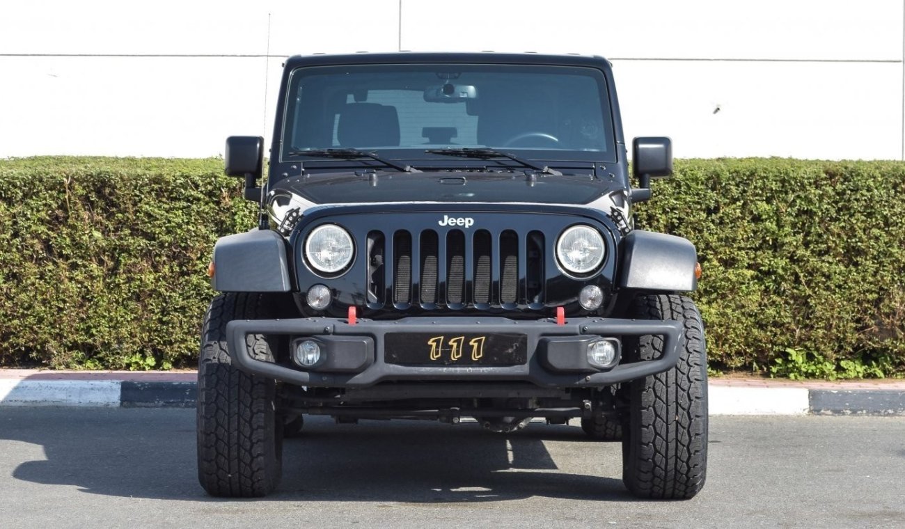 Jeep Wrangler Sport / GCC Specifications