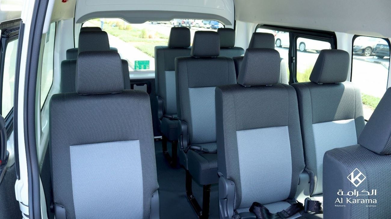 Toyota Hiace 3.5Ltr | Manual transmission | 13 Seater |A/C WITH HEATER | BLUTOOTH | POWER DOOR