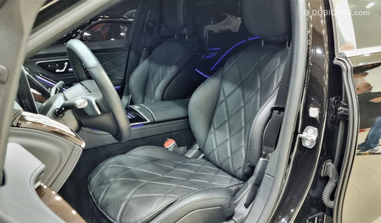 Mercedes Maybach S480 Maybach MAYBACH S480 2021 BLACK IN BLACK IN PERFECT CONDITION ONLY 6000 KM FOR 980K AED