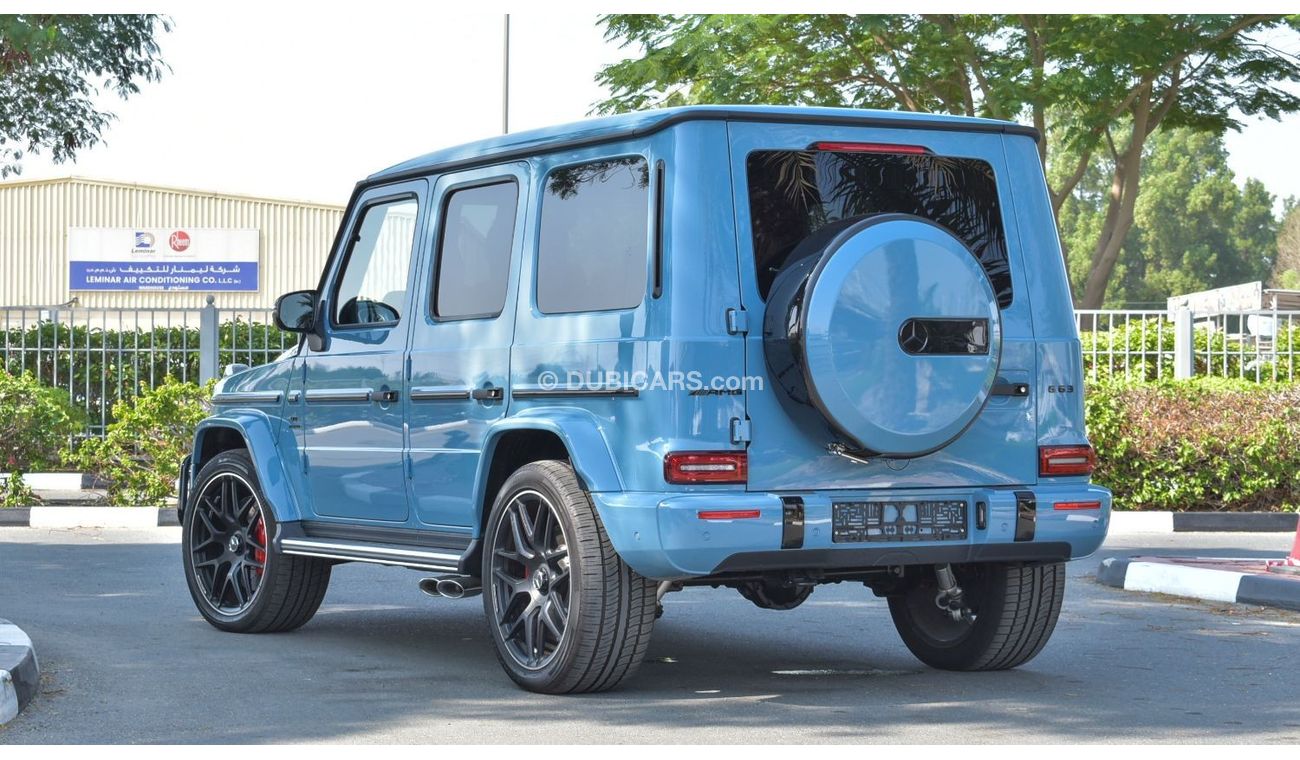 مرسيدس بنز G 63 AMG Amazing Price | Mercedes-Benz G63 AMG | China Blue | V8 Biturbo | Fully Carbon | Night Package | 202