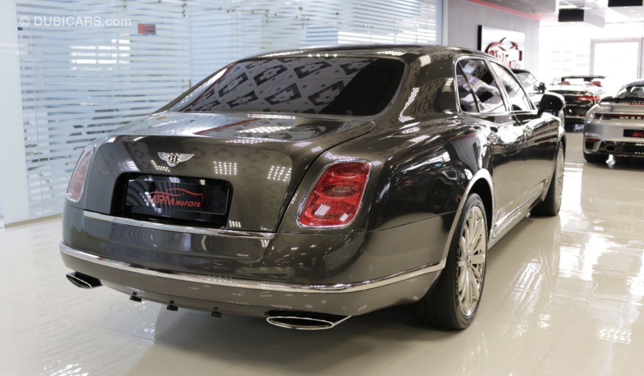 بنتلي مولسان BENTLEY MULSANNE  MULLINER EDITION-2015