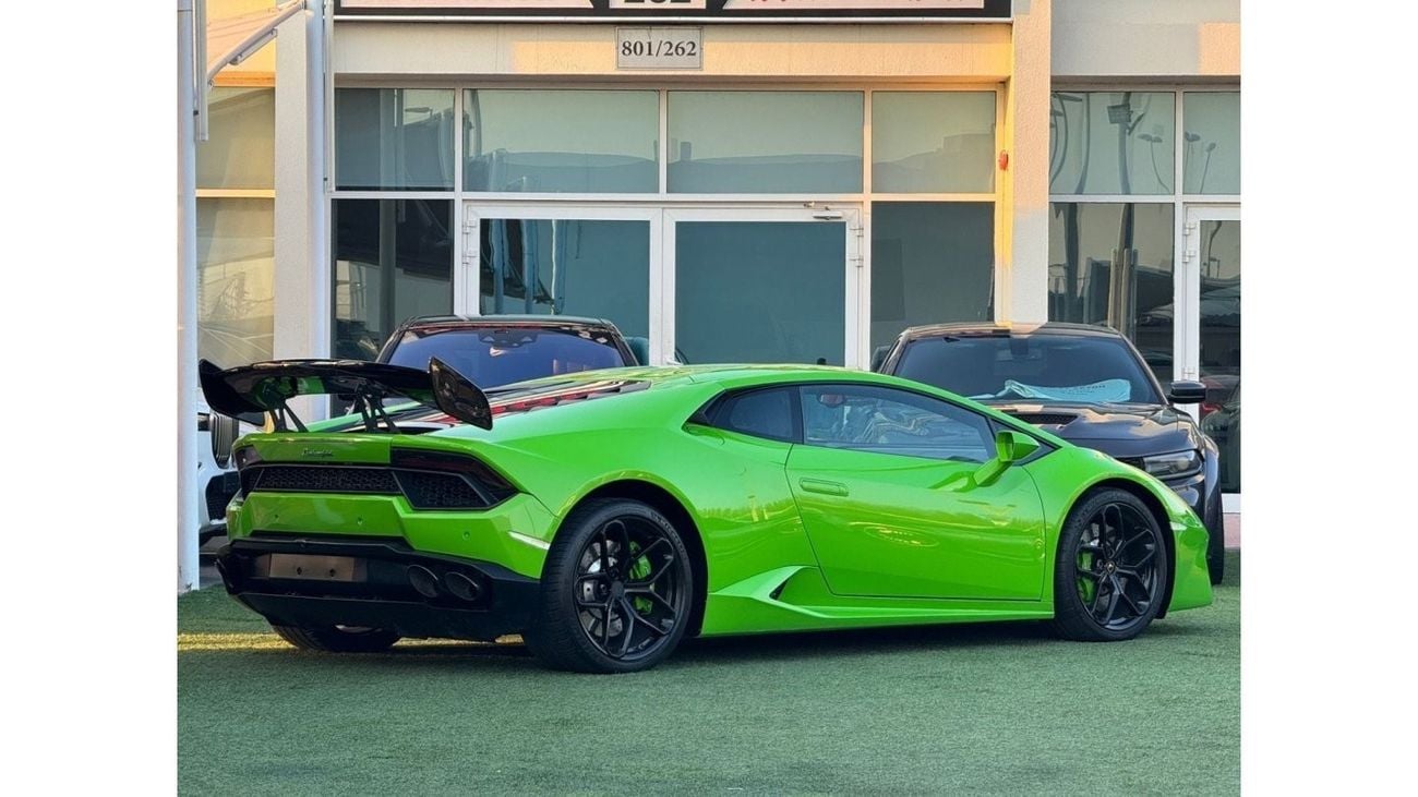 لامبورغيني هوراكان LP610-4 لمبرجيني هوراكان LP 610  خليجي 2016 صبغ وكالة بحالة الوكالة  فل اوبشن فل كاربن لون مميز
