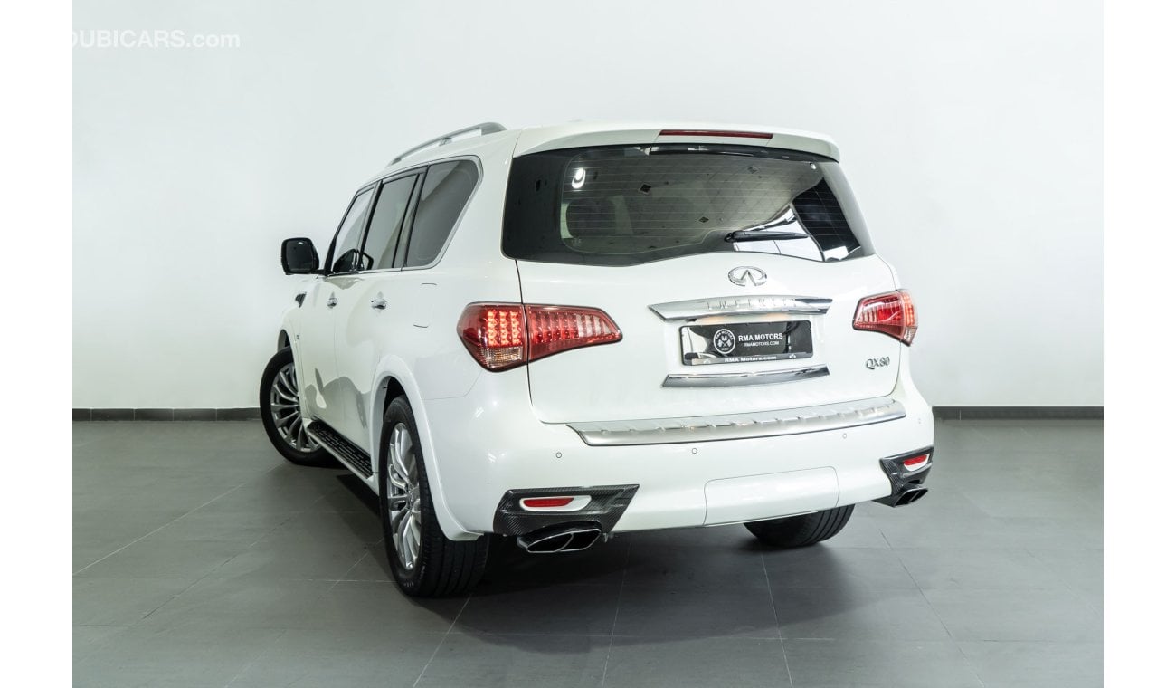 إنفينيتي QX80 2016 Infiniti QX80 Full Option Seven-Seater / Full Infiniti Service History & Infiniti Warranty Rema