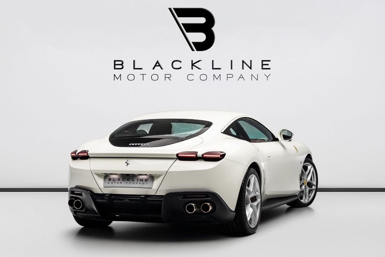 فيراري روما STANDARD BUY NOW, PAY 2027 | THE BLACKLINE STANDARD | Ferrari Warranty + Service Contract, GCC