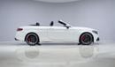 Mercedes-Benz C 63 AMG S Convertible - AED 5,567 P/M - 2 Years Warranty