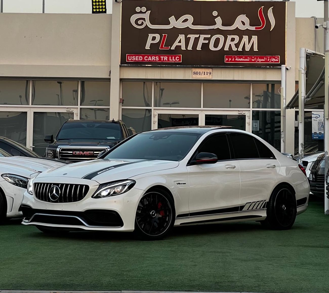 Mercedes-Benz C 63 AMG Mercedes benz C63S Model 2016 Import from Japan