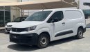 بيجو بارتنر Std Std 2020 VAN Ref#255