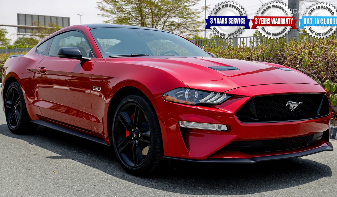 Ford Mustang 2020 GT Premium, 5.0 V8 GCC, 0km w/ 3Yrs or 100K km WTY + 60K km SERV @Al Tayer