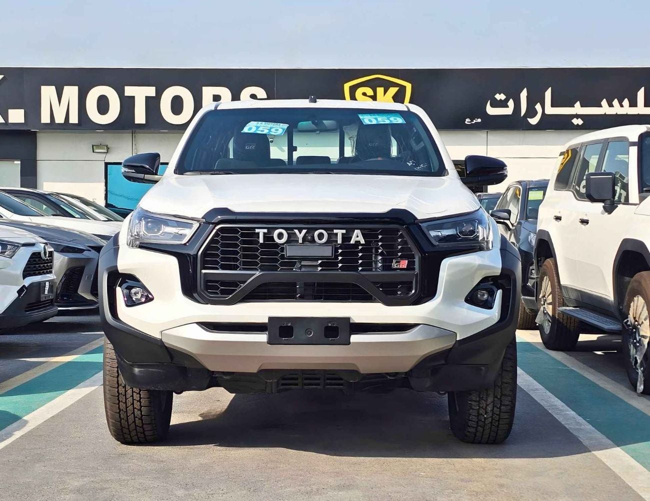 Toyota Hilux GR SPORT WIDE BODY / 4.0L PETROL V6 / OVER FENDER / TRIP TRONIC / 360*CAMERA / DRIVER PWR SEATS WITH
