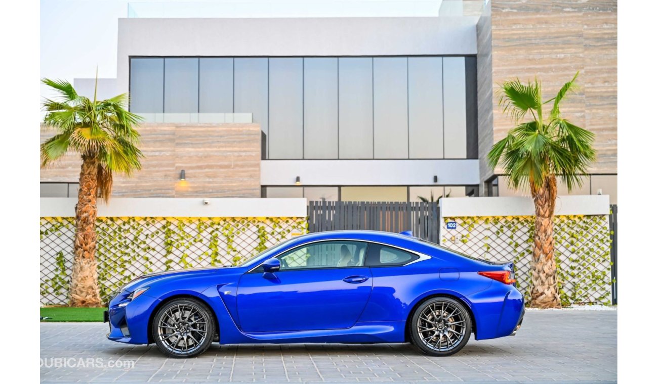 Lexus RC F 5.0L V8 | 3,114 P.M | 0% Downpayment | Perfect Condition | Very Low Mileage