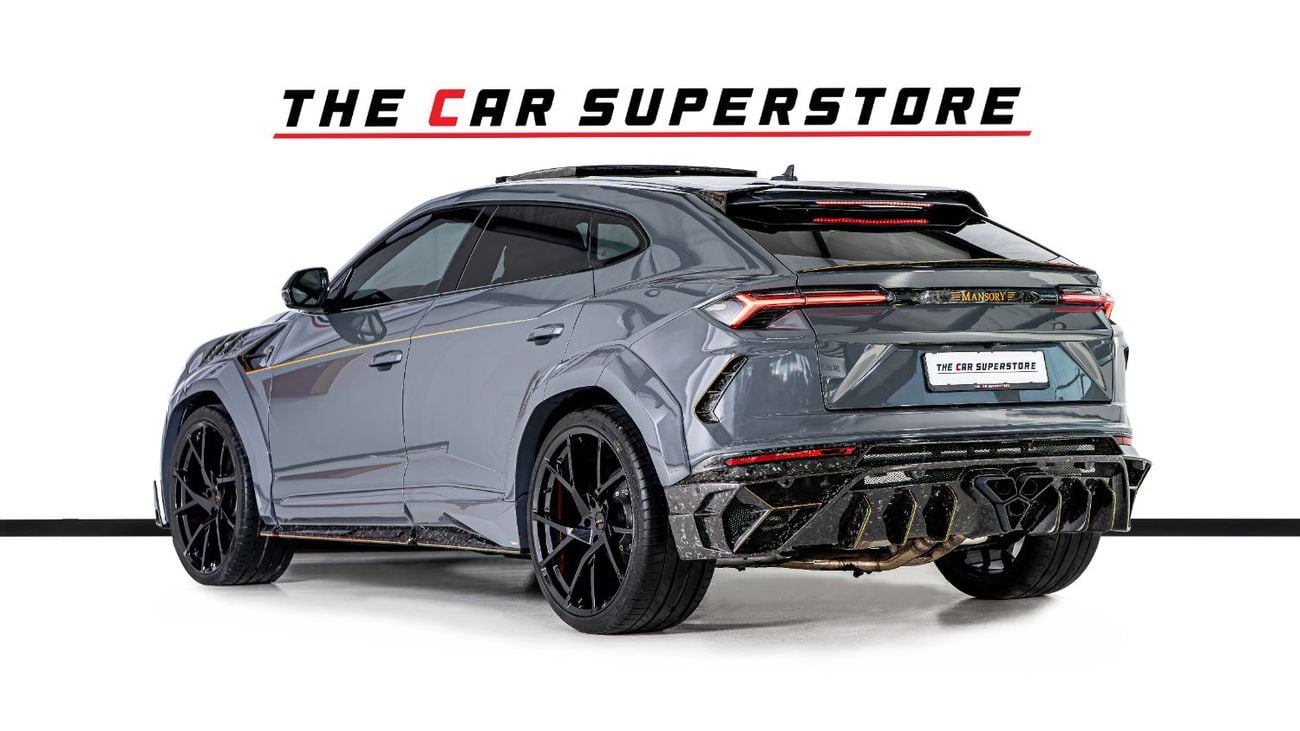 Lamborghini Urus STD 4.0T V8 Mansory Kit-Chopped Carbon Fiber Exterior-Performance Exhaust System-4 VIP Seats