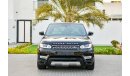 Land Rover Range Rover Sport HSE V6 - Fully Agency Serviced - Under Agency Warranty - AED 3,897 PM - 0% DP