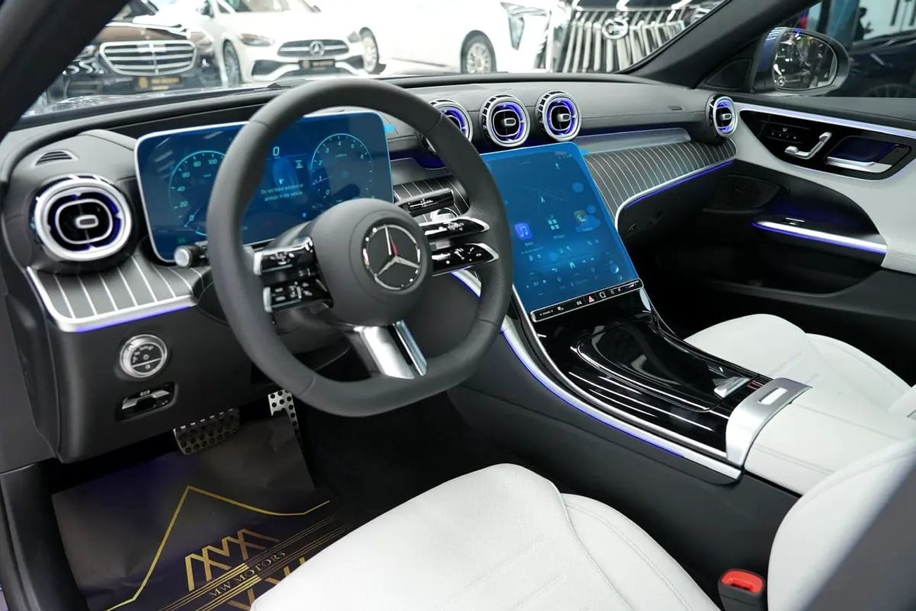 مرسيدس بنز C 200 C 200 | GCC 0km | Agency Warranrty | AMG Package