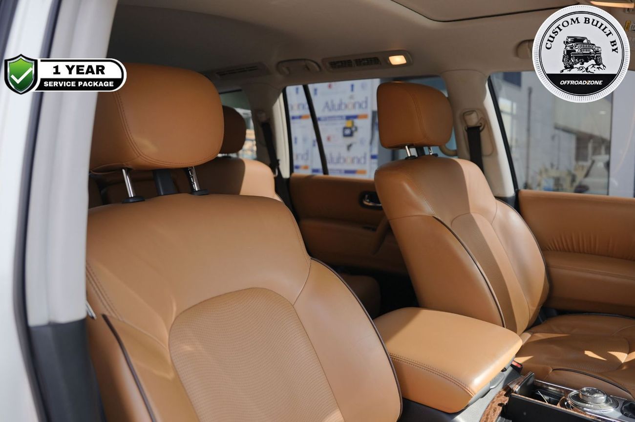 Nissan Patrol Nissan Patrol White Platinum / 1 Year Service Package Included