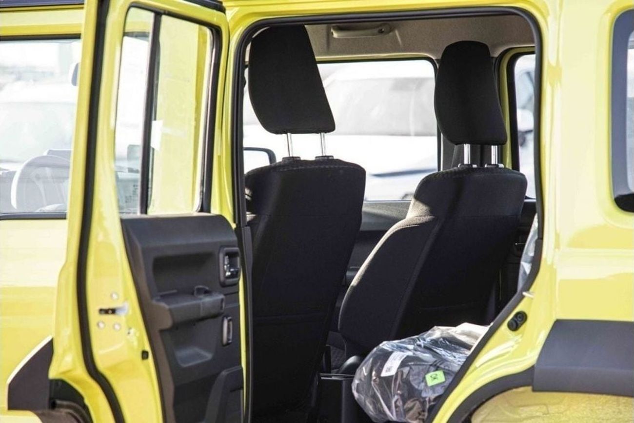 Suzuki Jimny 2024 Suzuki Jimny 1.5 GLX - Kinetic Yellow + Black inside Black | Export Only