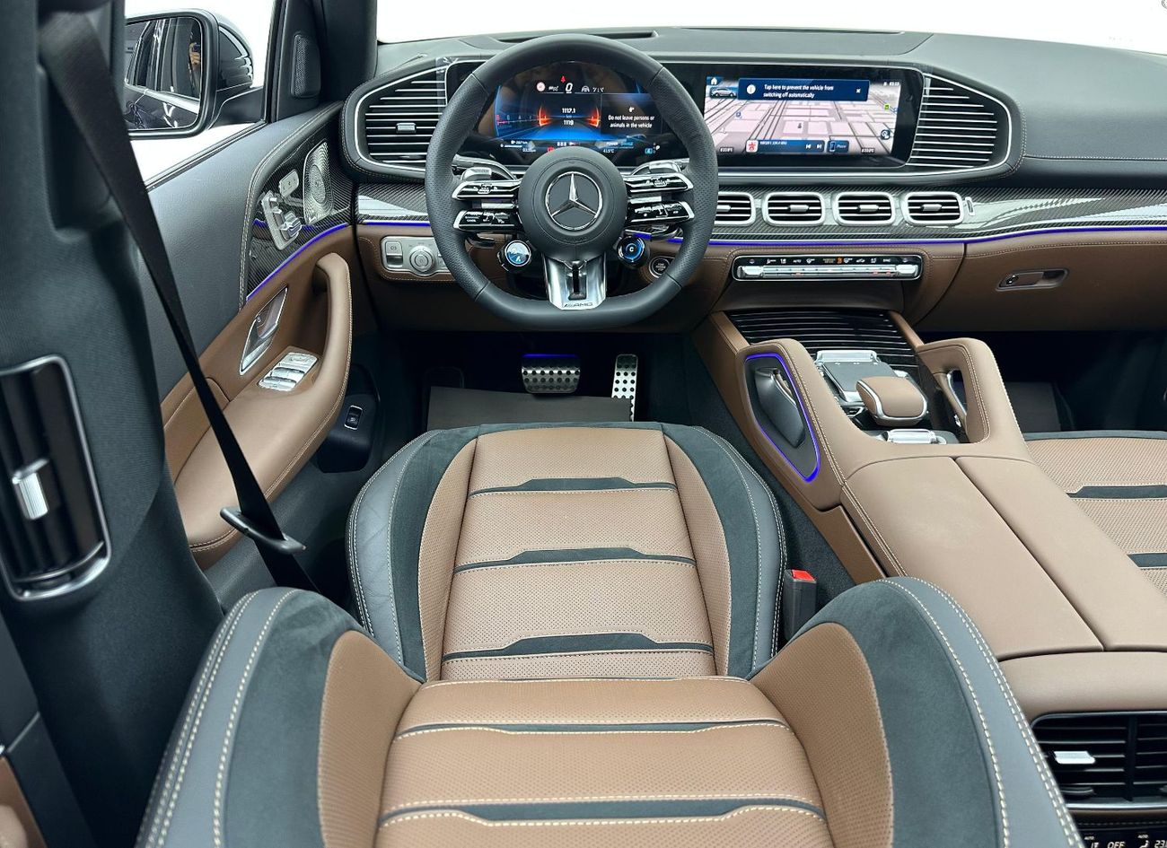 مرسيدس بنز GLE 53 AMG كوبيه 4MATIC+ 2025 Mercedes Benz GLE53 AMG 4MATIC Plus, 5 Years Mercedes Warranty, Full Option, Very Low K