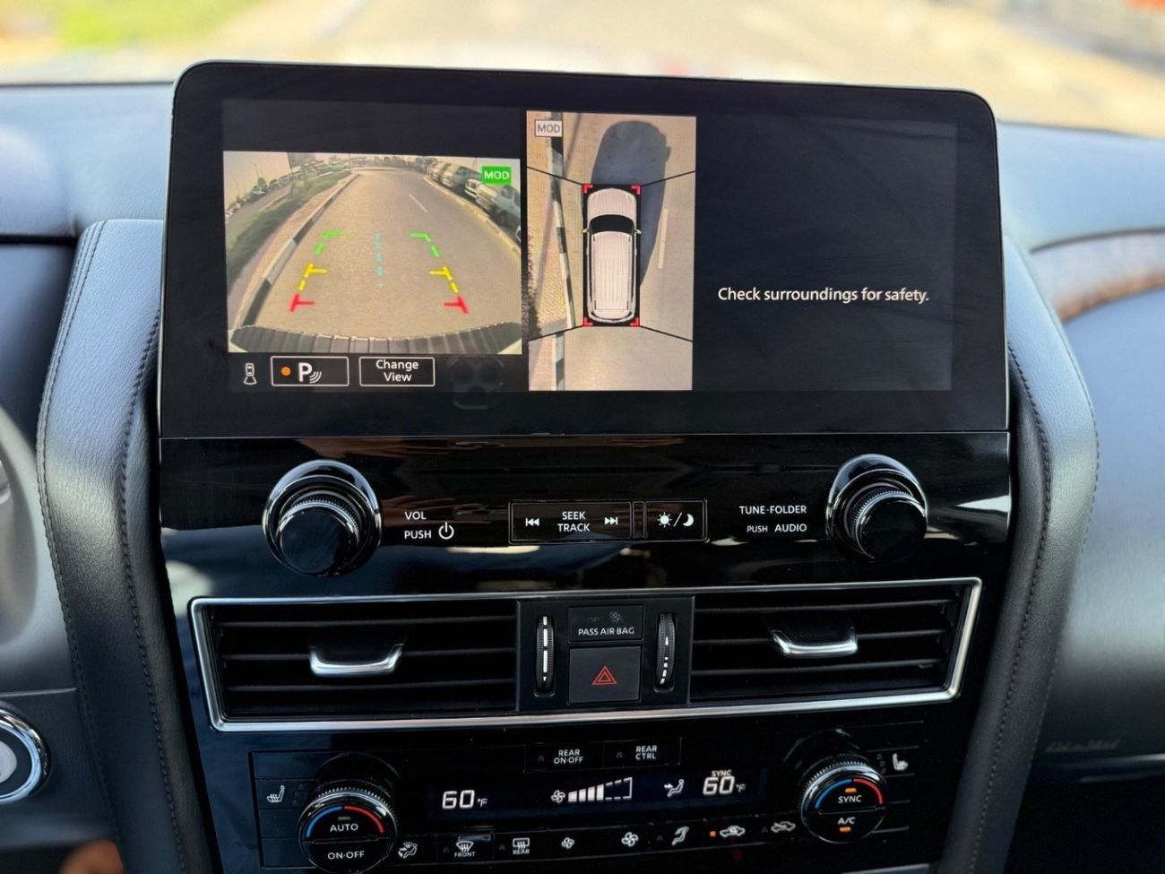 نيسان أرمادا SL 360 camera, Sunroof Full Option