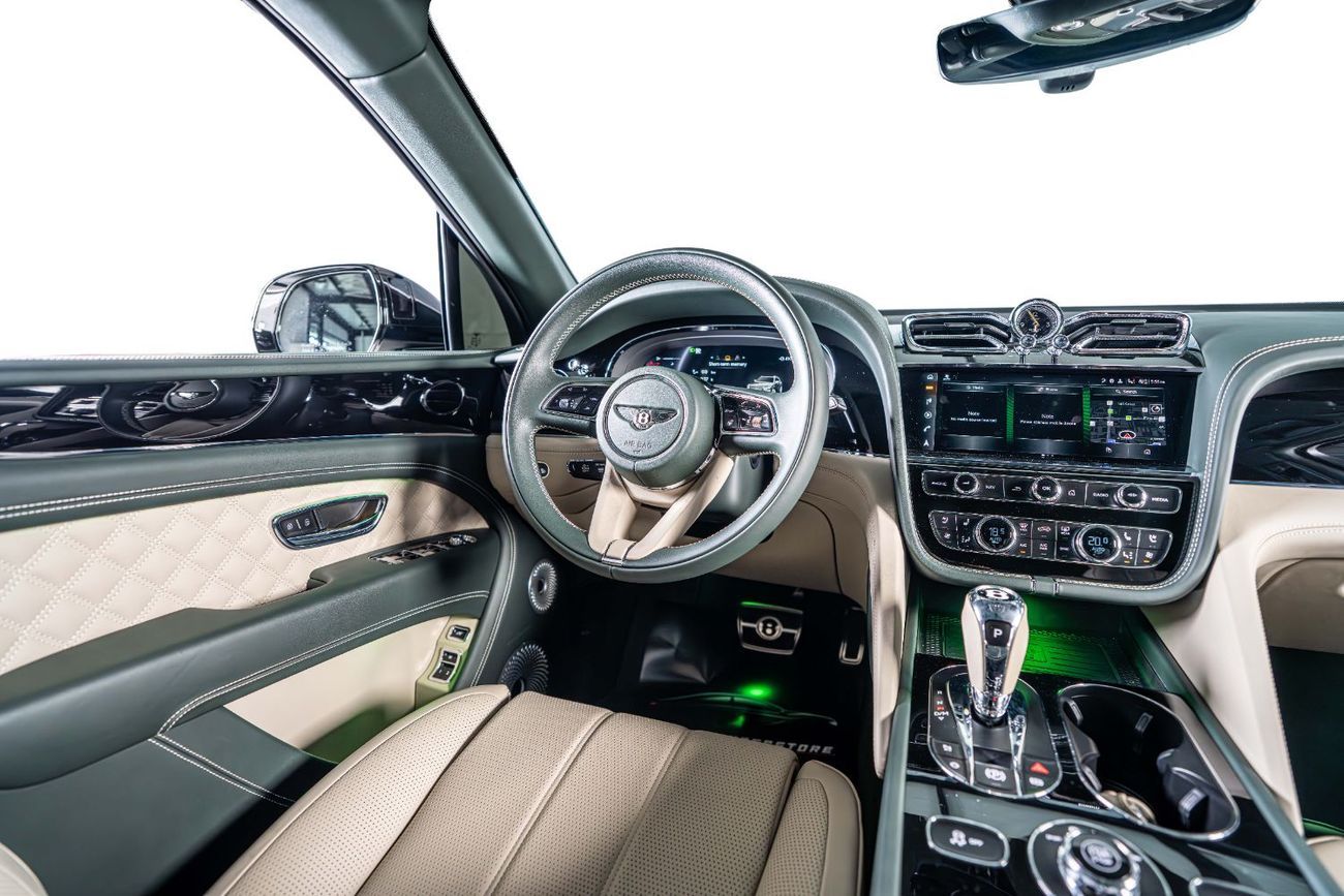 Bentley Bentayga S 4.0T GCC-1Owner-Al Habtoor Warranty Service Contract Until 2029-Bespoke Order