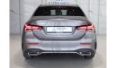 مرسيدس بنز A 200 AMG | 5 Years Warranty and Service PKG Upto 105KM | GCC