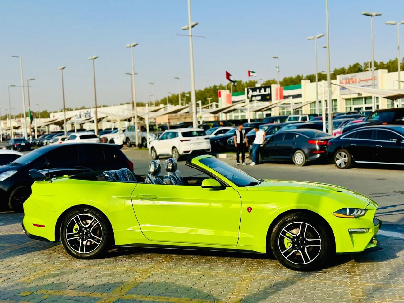 فورد موستانج Ecoboost Premium Convertible | Monthly 1000/- | 0% DP | Fog Lights | # 79848