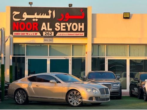 Bentley Continental GT BENTLEY CONTINENTAL GT W12 SPEED 2013 GCC FULL OPTION  PERFECT CONDITION