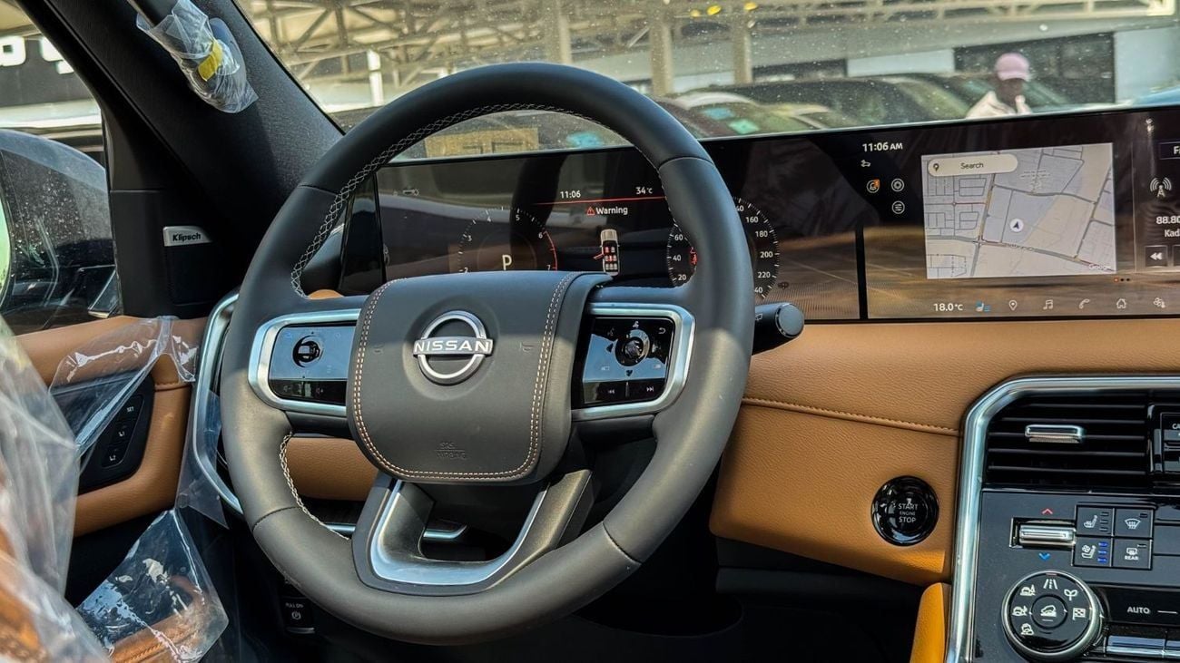 نيسان باترول LE Platinum 2026 Brand New 3.5L Twin Turbo For Export GCC