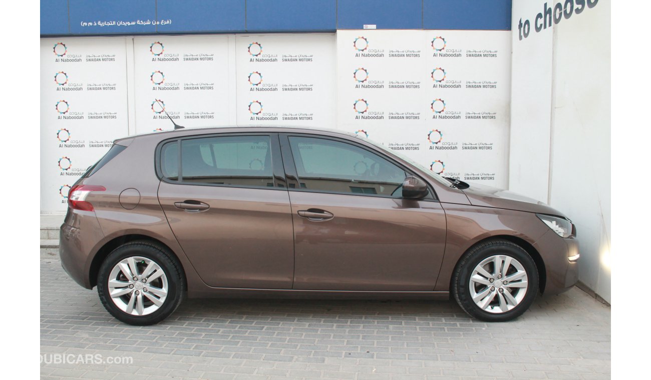 Peugeot 308 1.6L ACTIVE 2015 MODEL WITH REAR CAMERA