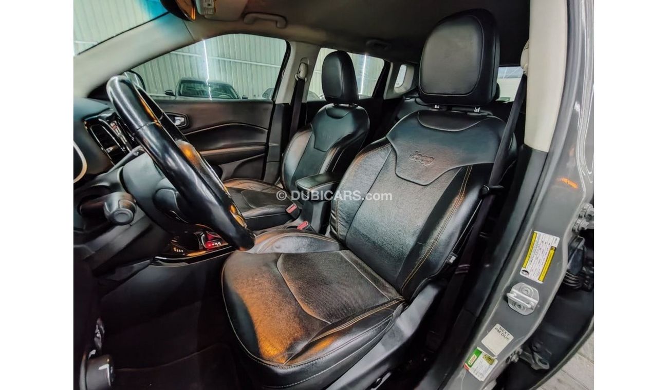 Jeep Compass Limited car has a one year mechanical warranty included** and bank financing