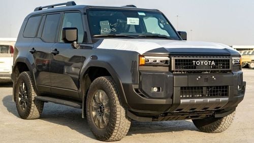 تويوتا برادو 2.4L Adventure Turbocharged 4-cylinder petrol. Automatic. Four Wheel Drive. 7 Seats. 5 Door