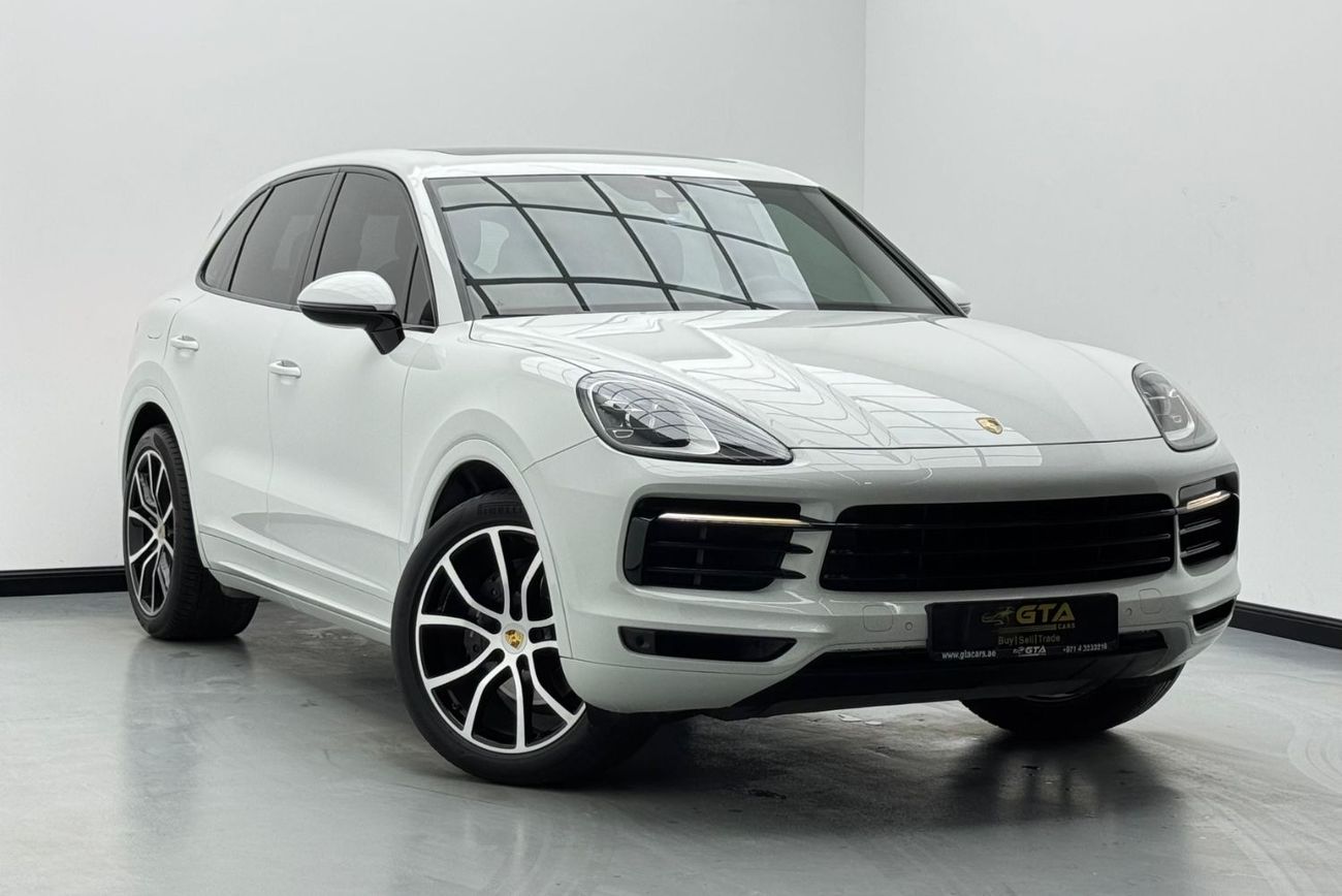 بورش كايان Std 3.0L (340 HP) 2018 Porsche Cayenne, Porsche Service History, Warranty, Excellent Condition, GCC
