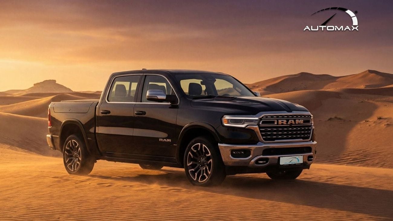 رام 1500 Limited Longhorn "Automax Edition" Crew Cab Hurricane H.O 3.0TT 2026 GCC 0Km With 3 Years Warranty @
