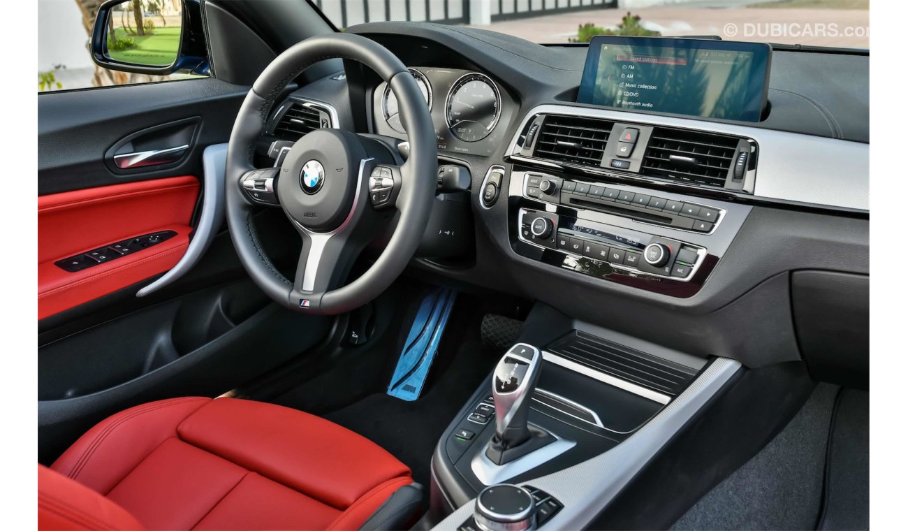 BMW M2 220i M-Kit - Warranty - GCC - AED 2,856 Per Month - 0% Downpayment