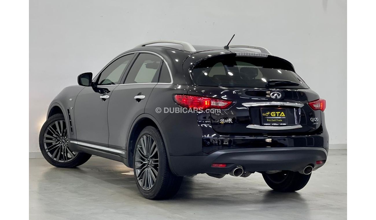 Infiniti QX70 2018 Infiniti QX70 Limited 50th Anniversary, Infiniti Service History, Low Kms, GCC