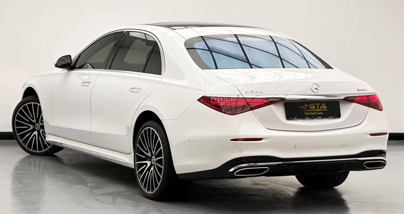 مرسيدس بنز S 580 2024 Mercedes-Benz S580 4Matic, 09/2028 Mercedes Warranty, Mercedes Full Service History, GCC