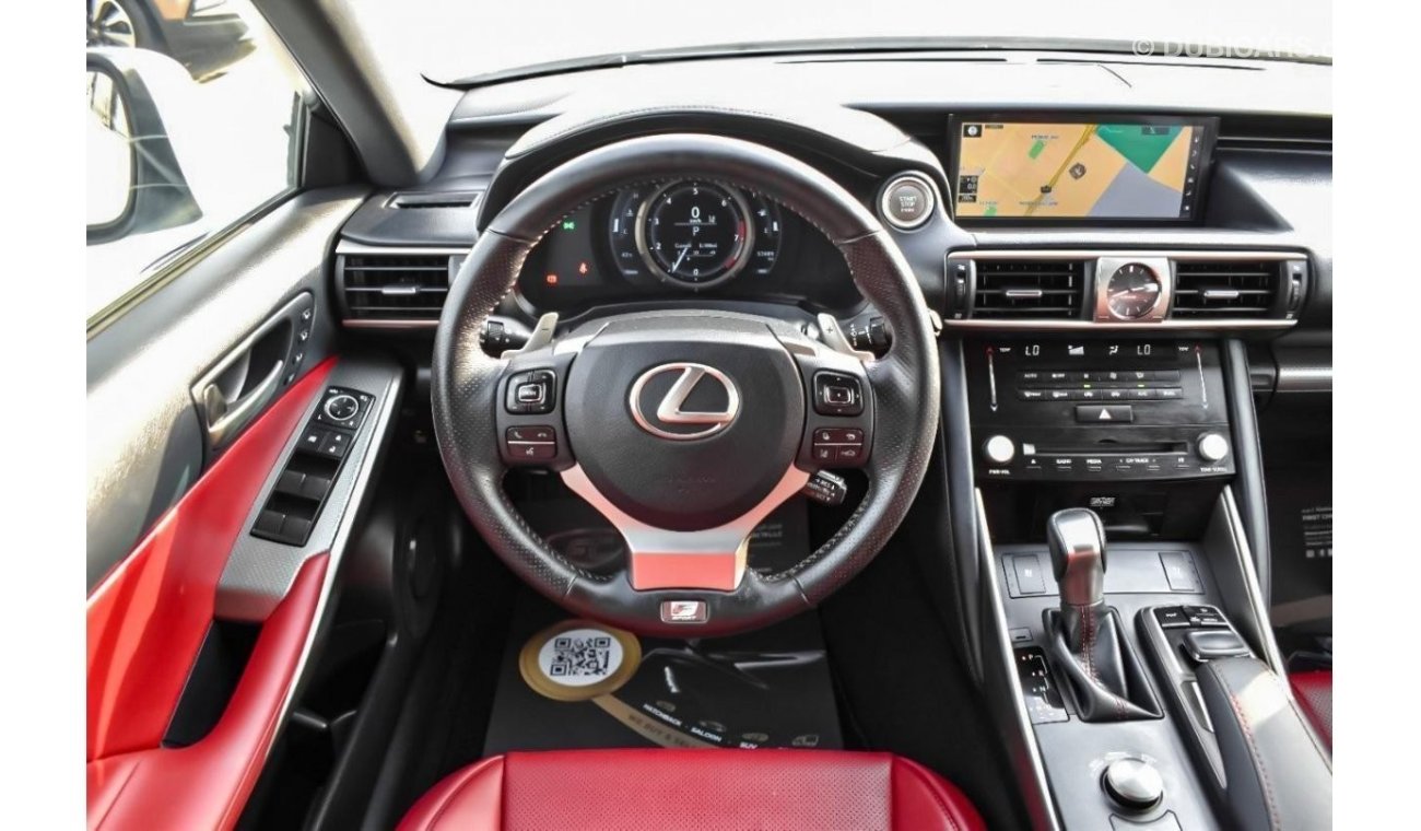 لكزس IS 350 2735 PER MONTH | LEXUS IS 350 F SPORT | 0% DOWNPAYMENT | IMMACULATE CONDITION