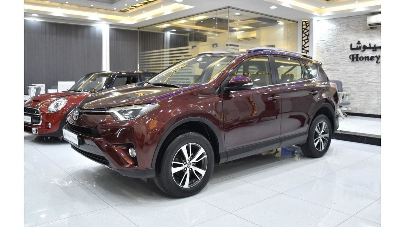 تويوتا راف ٤ EXCELLENT DEAL for our Toyota Rav4 GXR 4WD ( 2017 Model ) in Burgundy Color GCC Specs
